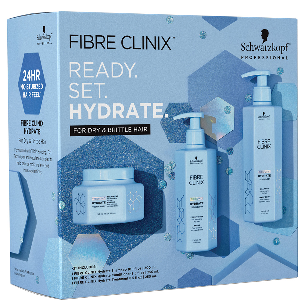 Schwarzkopf FIBRE CLINIX HYDRATE Holiday Kit